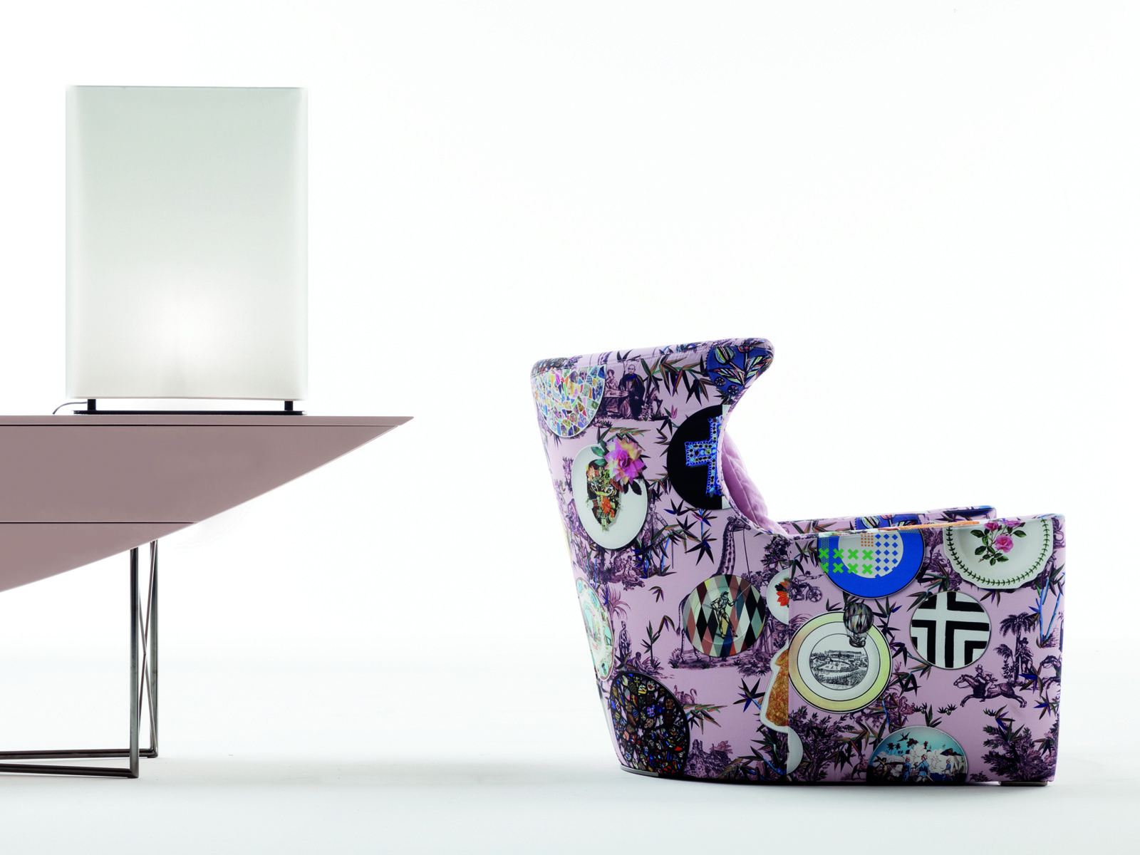 Purple, Violet, Product, Furniture, Chair, Table, Design, Flowerpot, Material property, Vase, 