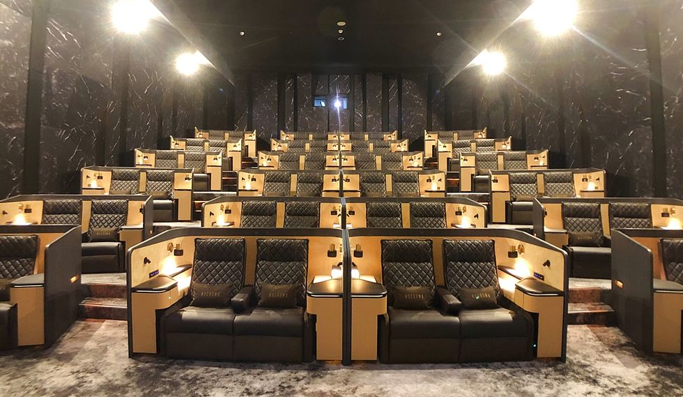 MUVIE CINEMAS打造一般廳及TITAN巨幕、最新的還有MUCROWN頂級影廳