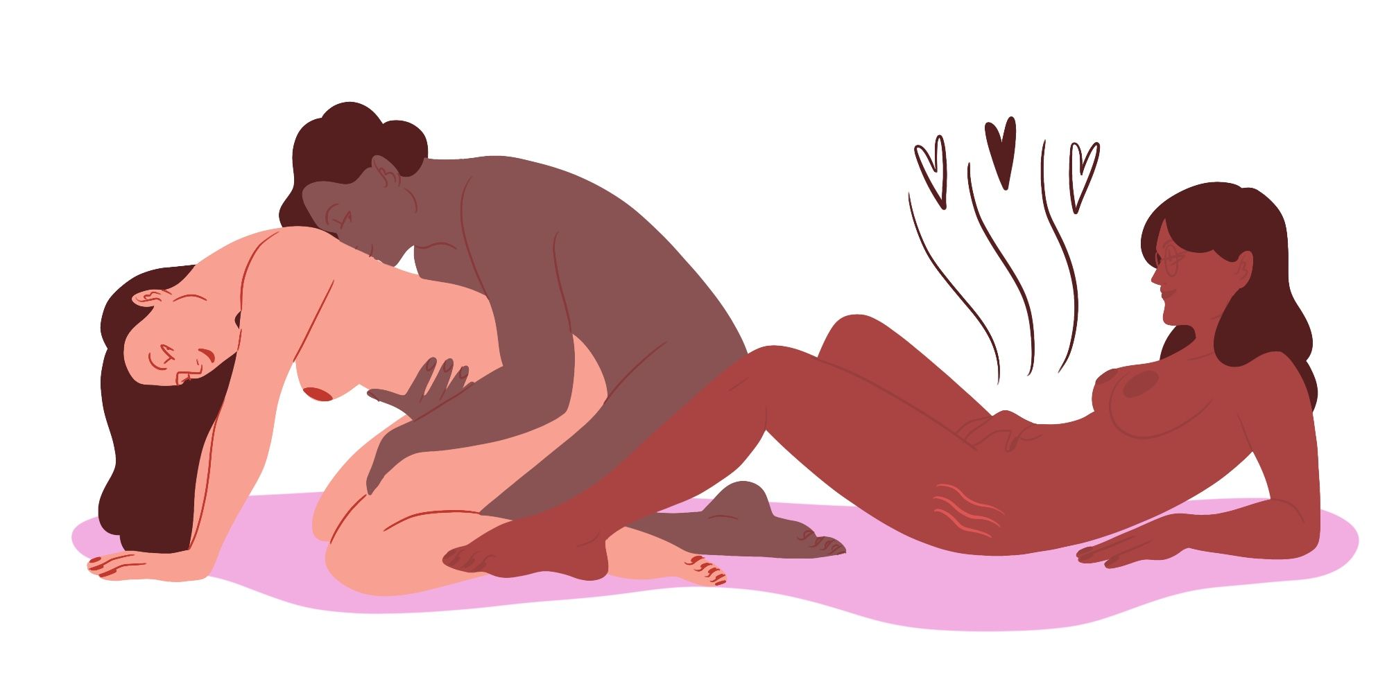14 Threesome Sex Positions for