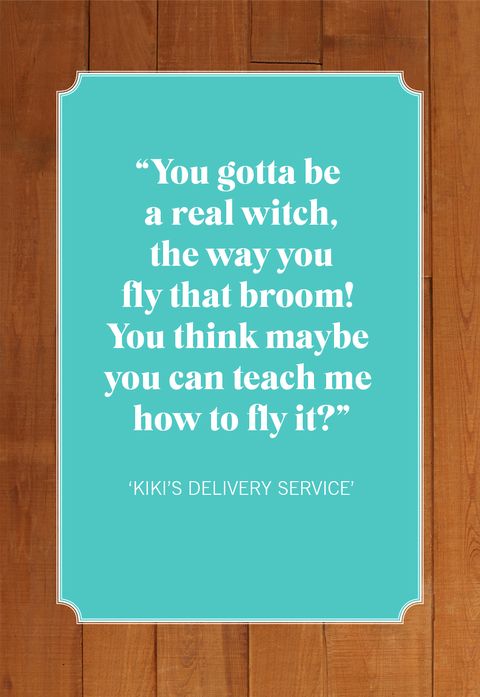 'kiki's delivery service' witch quotes