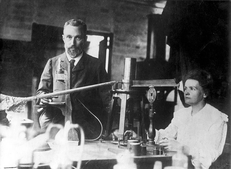 Pierre and Marie Curie Photo
