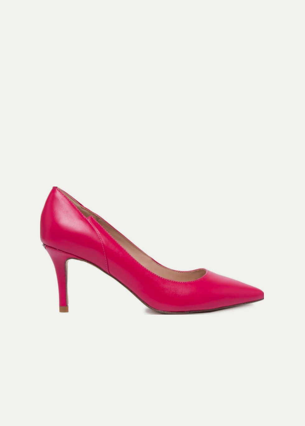 Footwear, High heels, Magenta, Pink, Violet, Shoe, Court shoe, Basic pump, Leather, 