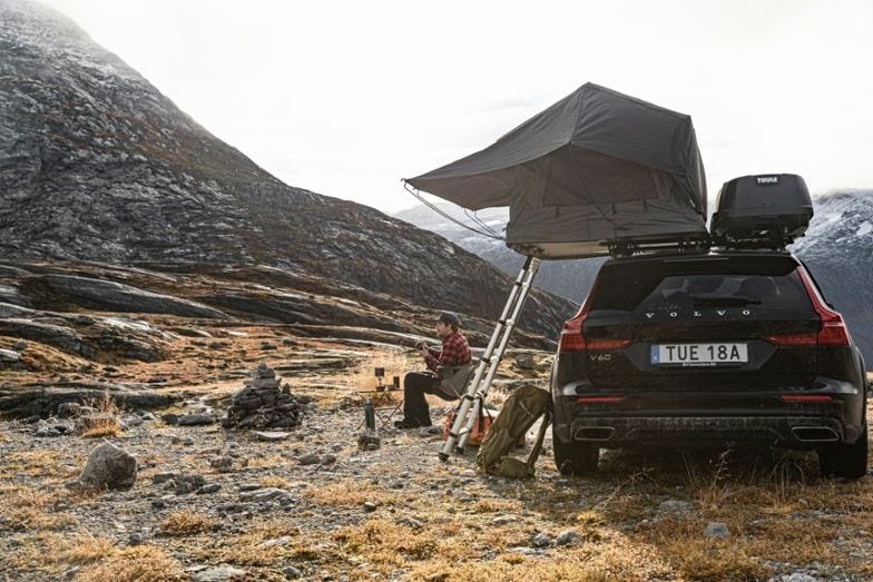 Volvo xc90 deals camping accessories