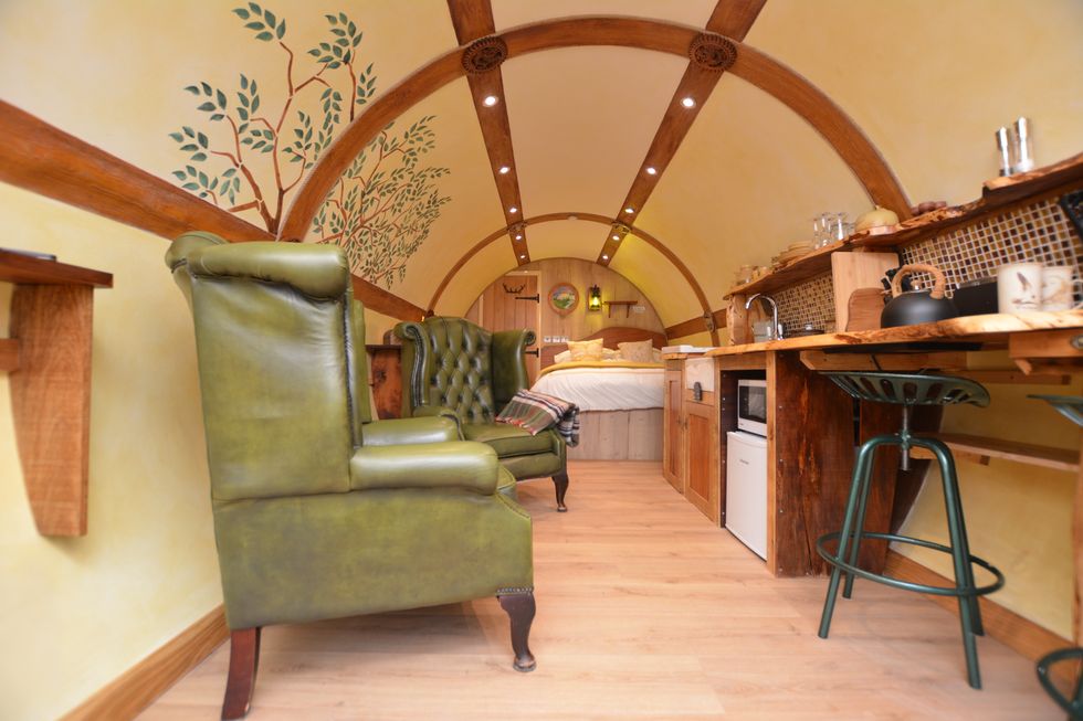 stay in a hobbits house in wales
