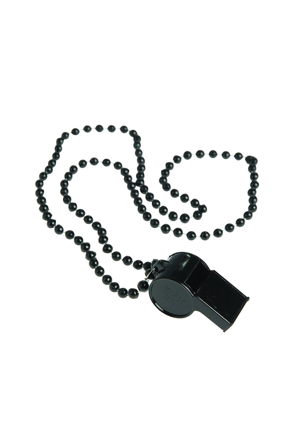 Dozen Beaded Necklaces With Whistles