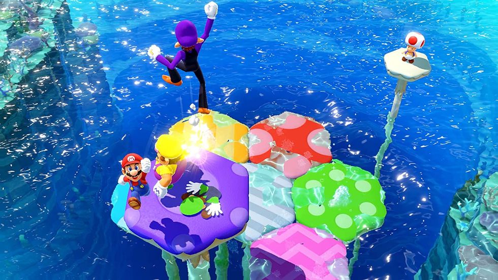Pacote com Joy-Cons e Super Mario Party disponível na - Adrenaline