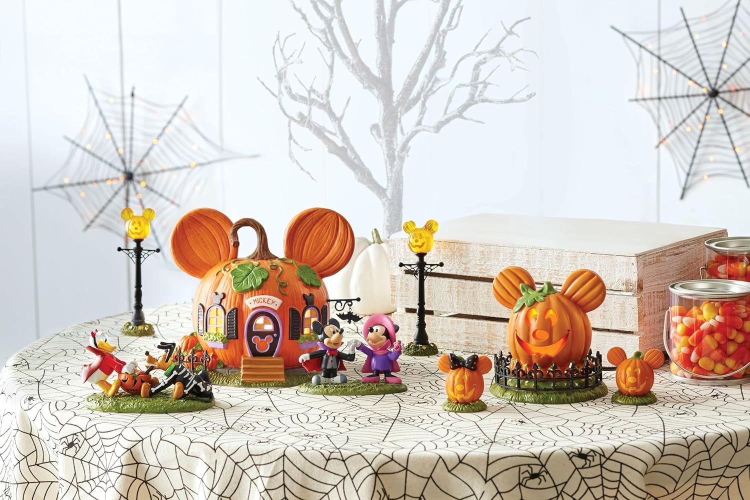 New Disney Halloween sale Village Set