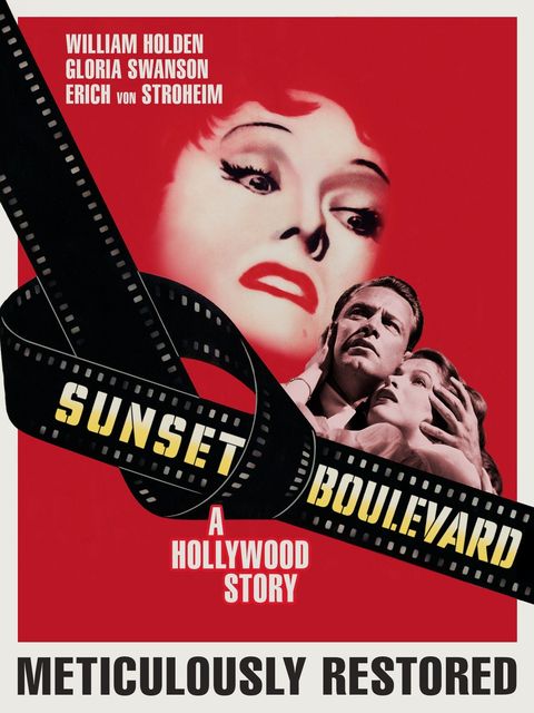sunset boulevard movie poster