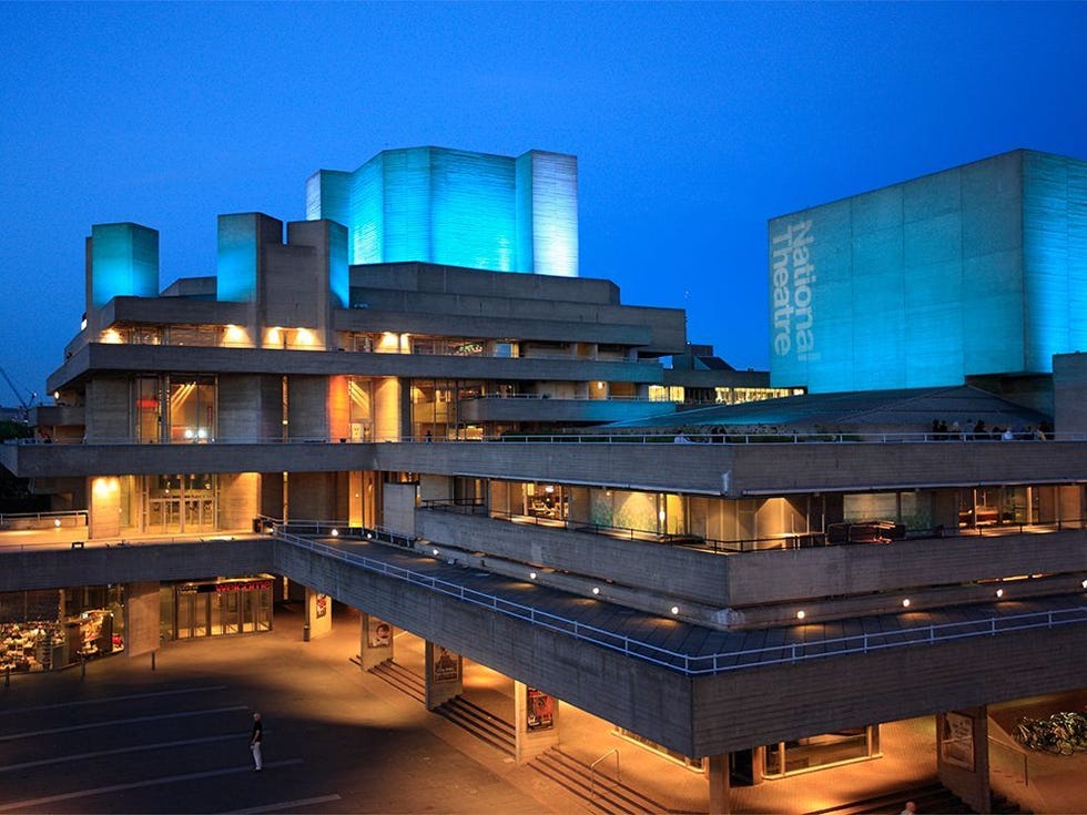 Londens Royal National Theatre op de Zuidoever