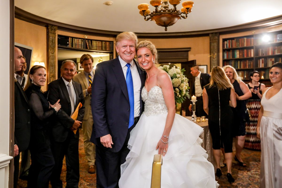 Donald Trump Wedding at Trump National Golf Club Bedminster