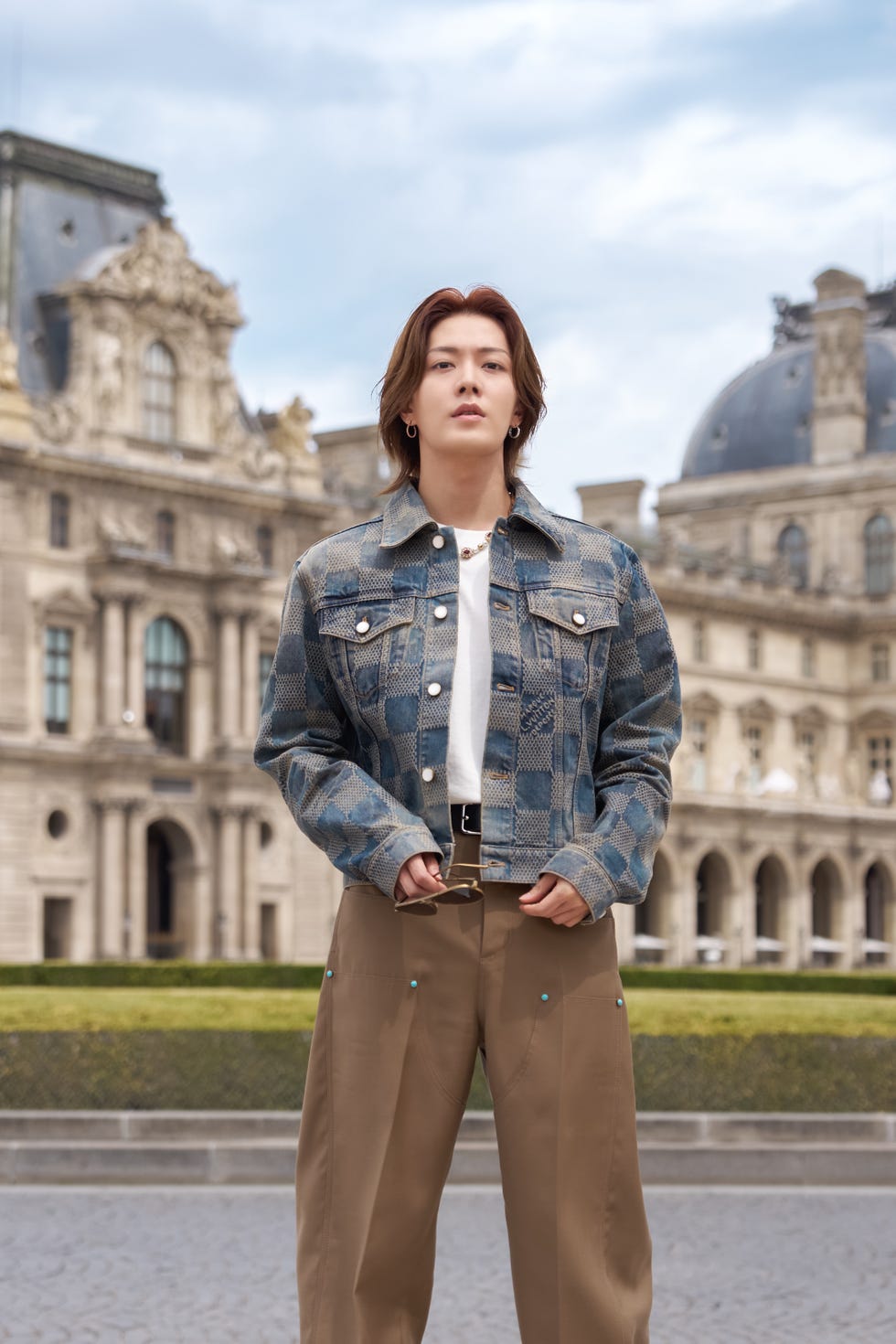 2025年春夏【先行予約】公式未発表!ルイヴィトン クッサン PM YUTA&赤楚衛二が出席した、「ルイ·ヴィトン」2025春夏メンズ