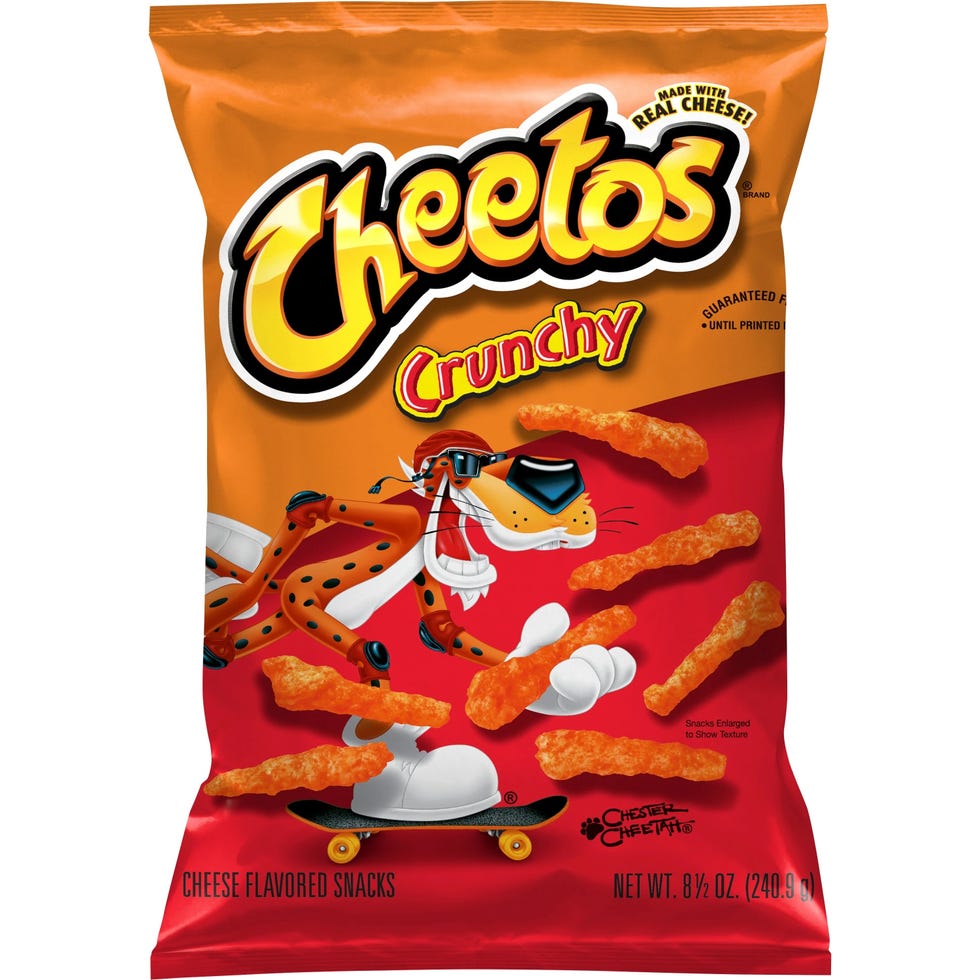 bag of crunchy cheetos