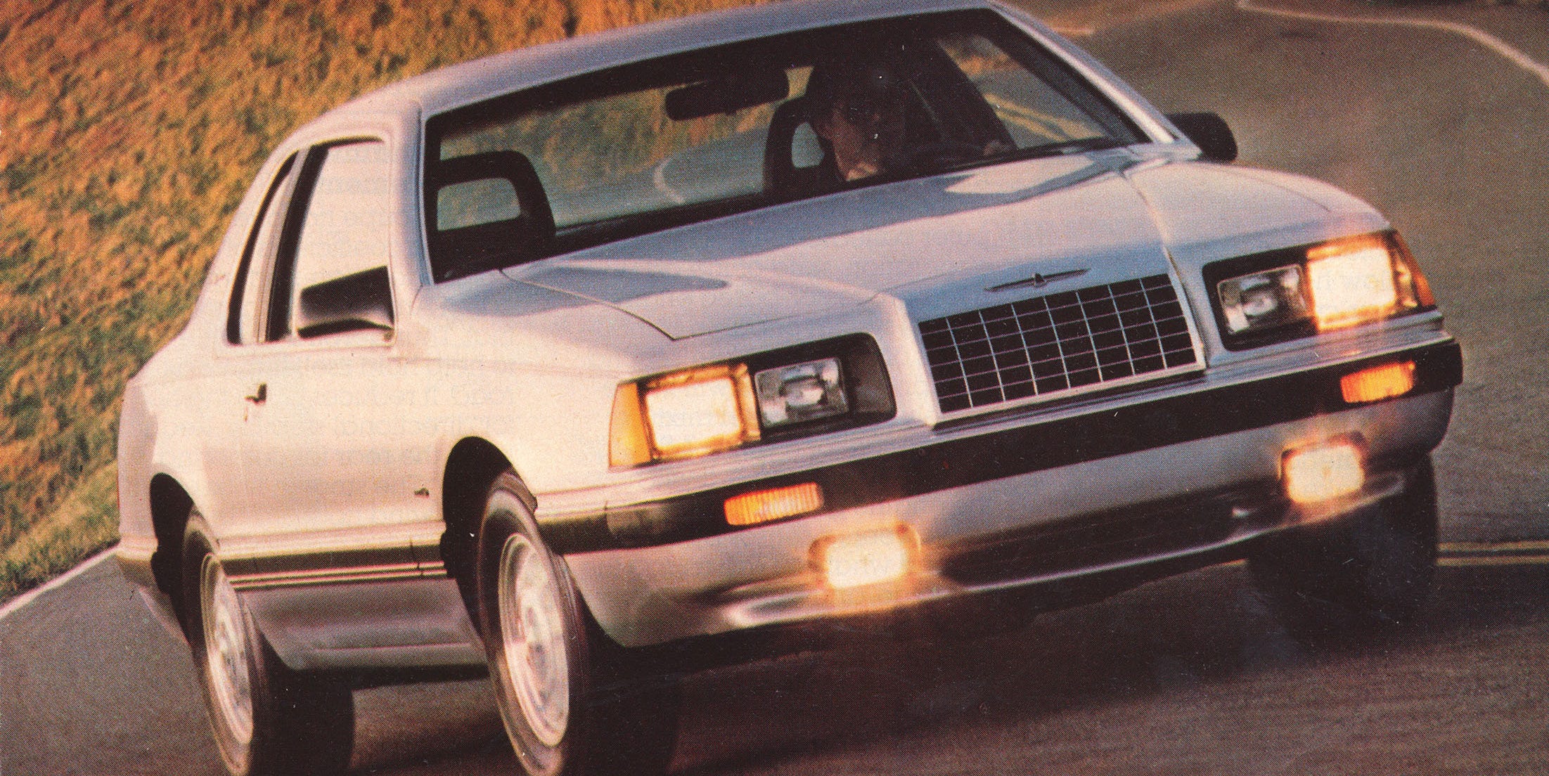 The 1983 Thunderbird Turbo Coupe Has Sophisticated Power, Judiciously Applied