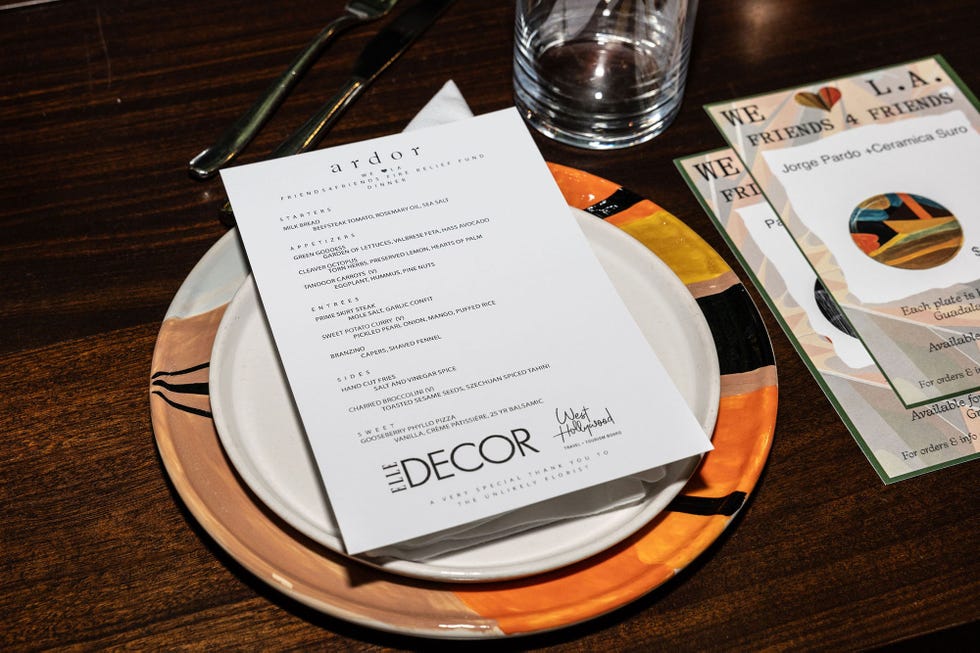 dinner menu