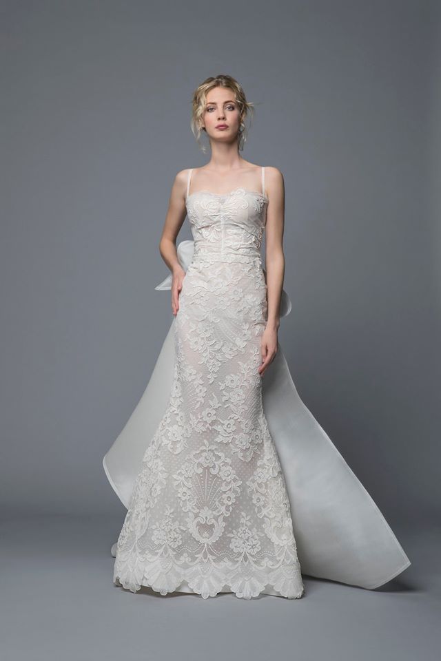 Gown, Wedding dress, Clothing, Fashion model, Dress, Bridal party dress, Bridal clothing, Photograph, Shoulder, Waist, 