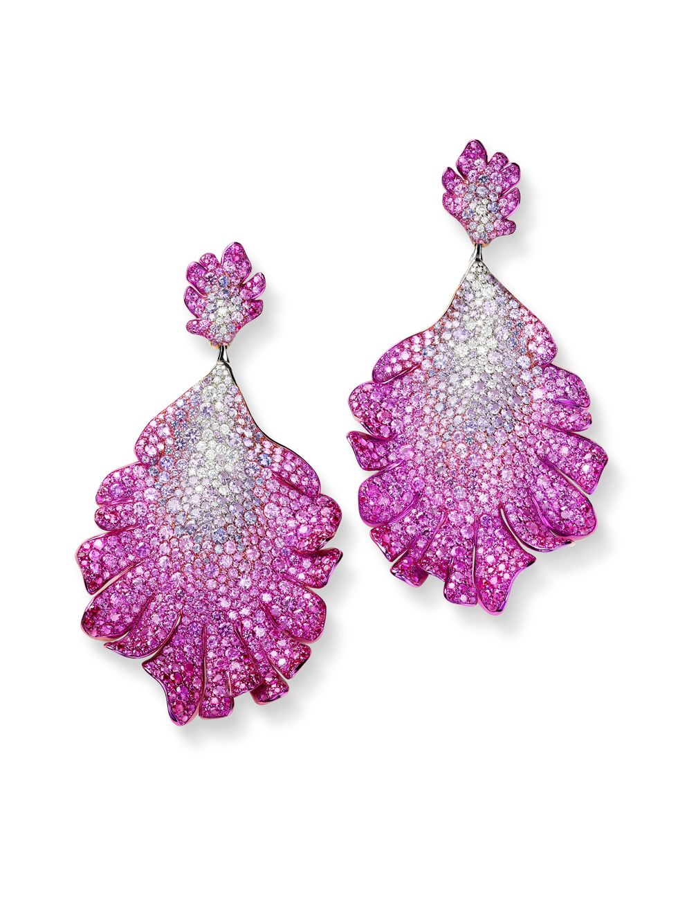 chopard red carpet collection earrings