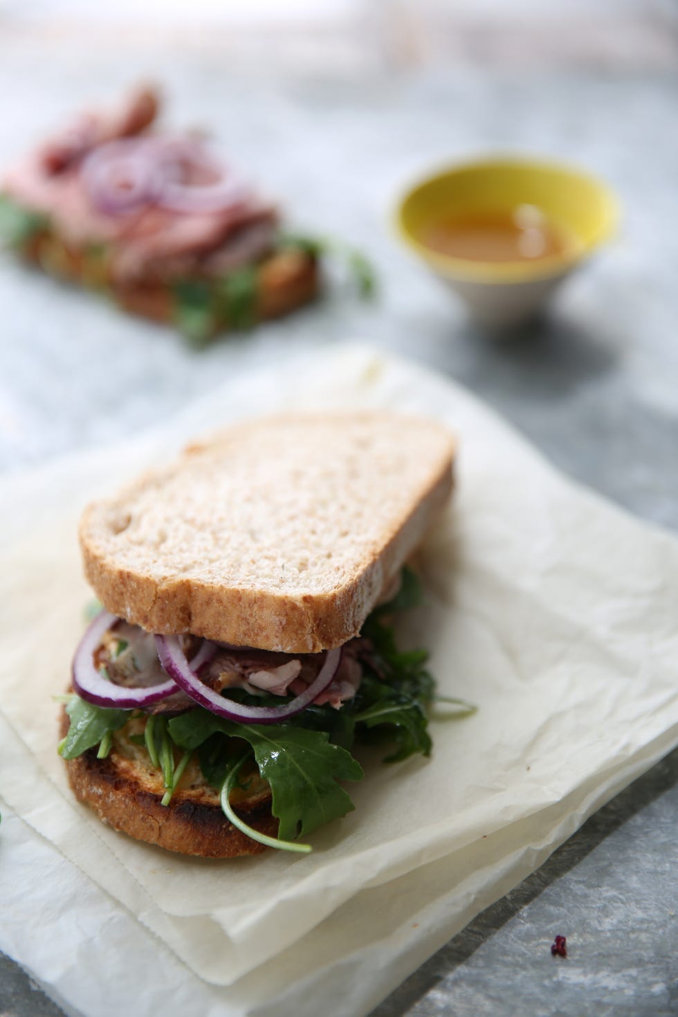 sandwich de roast beef