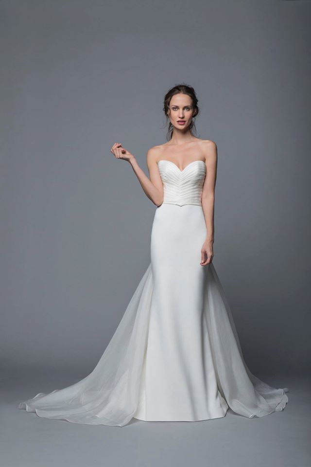 Gown, Wedding dress, Fashion model, Clothing, Dress, Bridal party dress, Bridal clothing, Shoulder, Photograph, Bridal accessory, 
