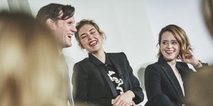 Matt Smith, Vanessa Kirby and Claire Foy