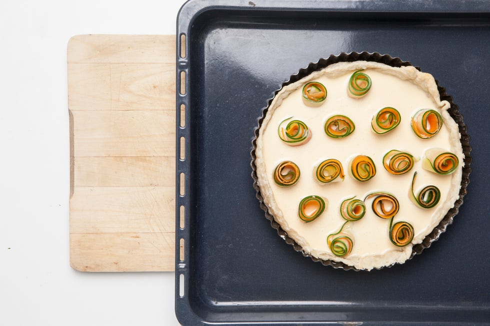 tarta de verduras en espiral  paso 3