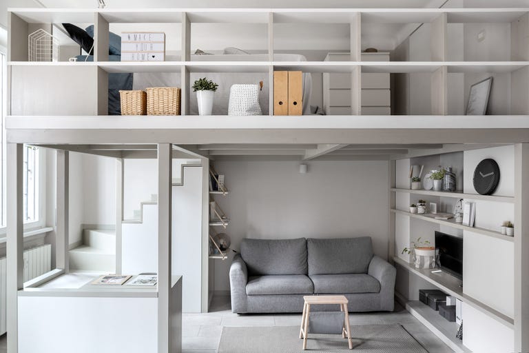 The 38 M2 Studio In Milan Designed By Lascia La Scia