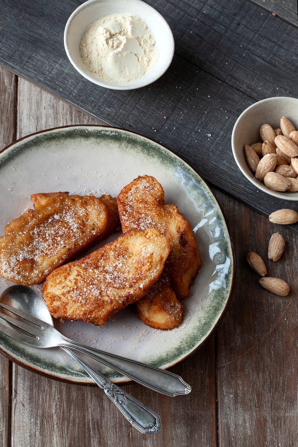 torrijas con almíbar