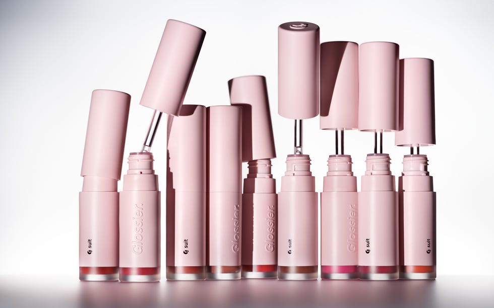 glossier g suit lipsticks