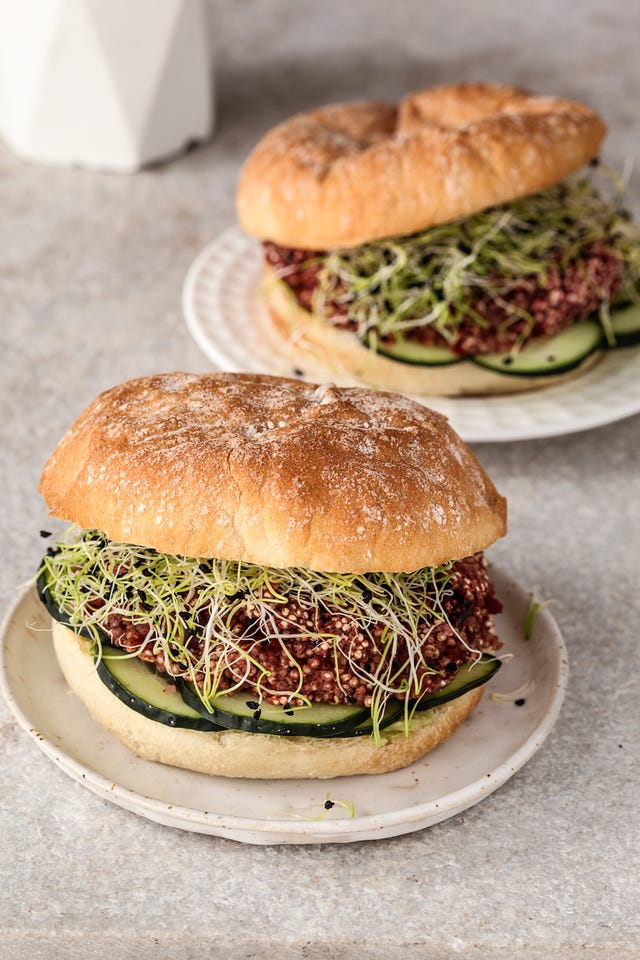 hamburguesa vegetal