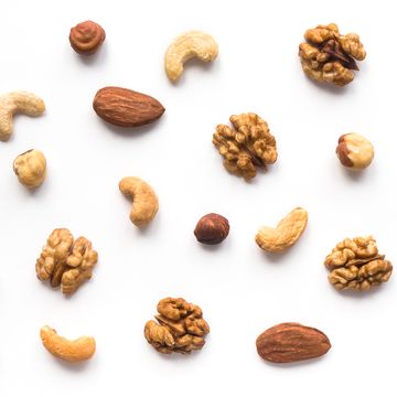 Food, Nut, Almond, Nuts & seeds, Walnut, Ingredient, Plant, Mixed nuts, Produce, Cuisine, 