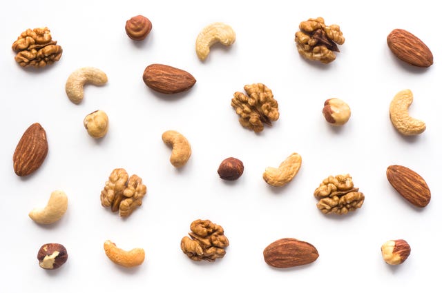 Food, Nut, Almond, Nuts & seeds, Walnut, Ingredient, Plant, Mixed nuts, Produce, Cuisine, 