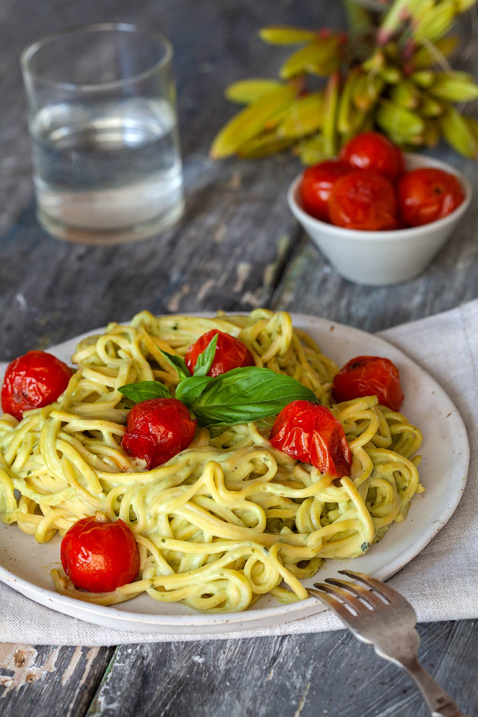 recetas con aguacate pasta