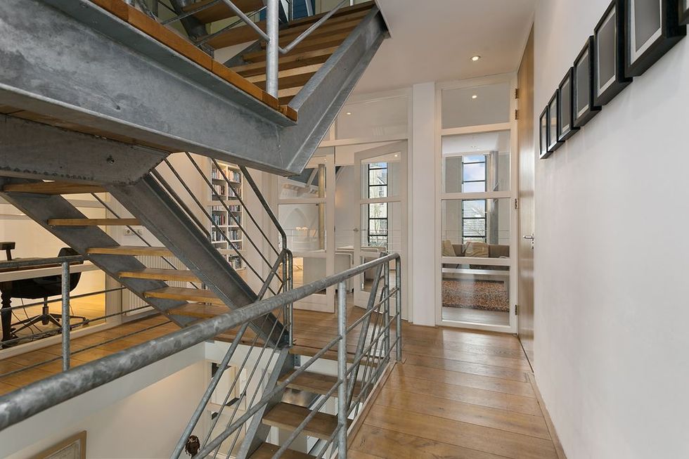 Property, Building, Room, Interior design, Architecture, House, Stairs, Real estate, Daylighting, Home, 