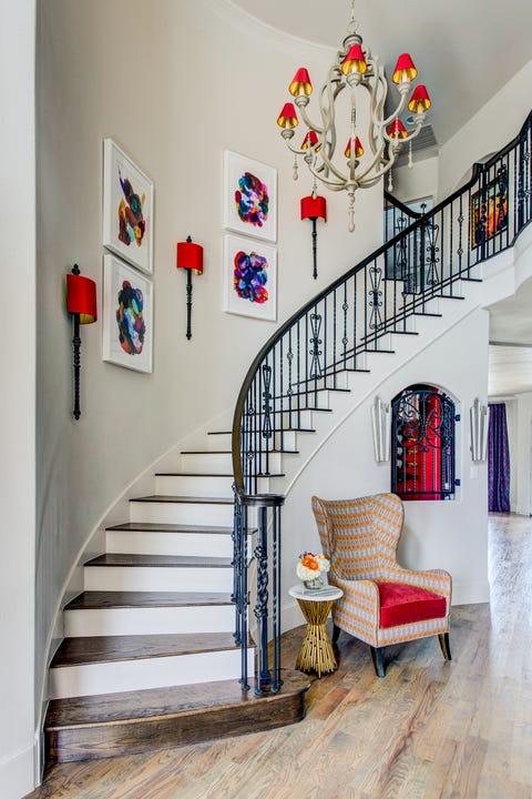 27 Stylish Staircase Decorating Ideas - How To Decorate Stairways