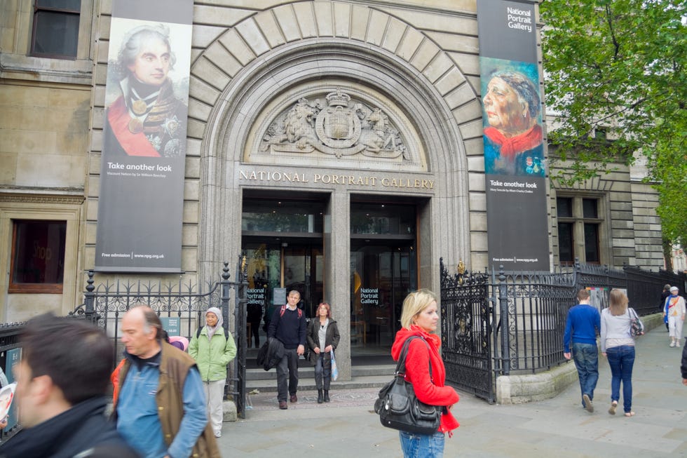 Visiting National Portrait Gallery