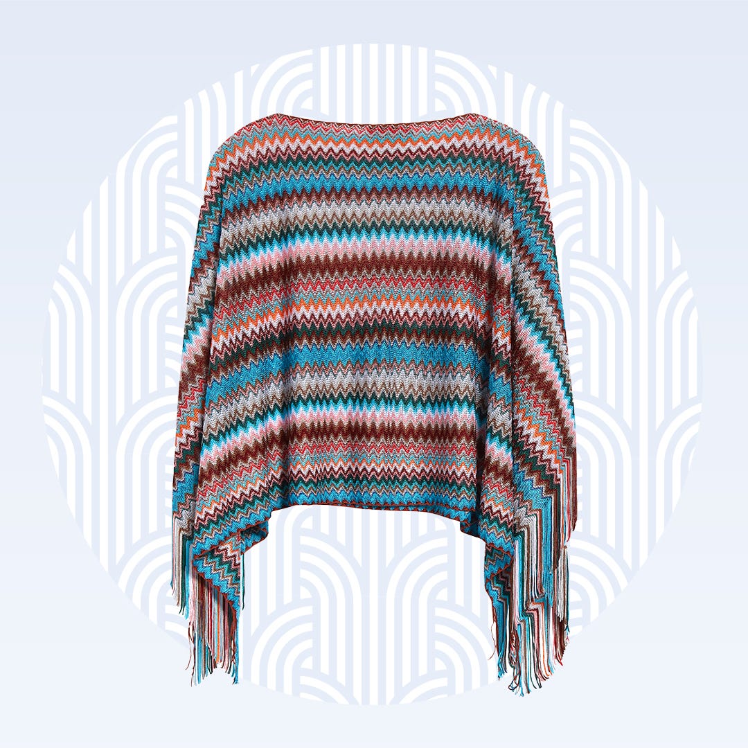 The Missoni Poncho That Can Go from Beach to City Without a Second Thought