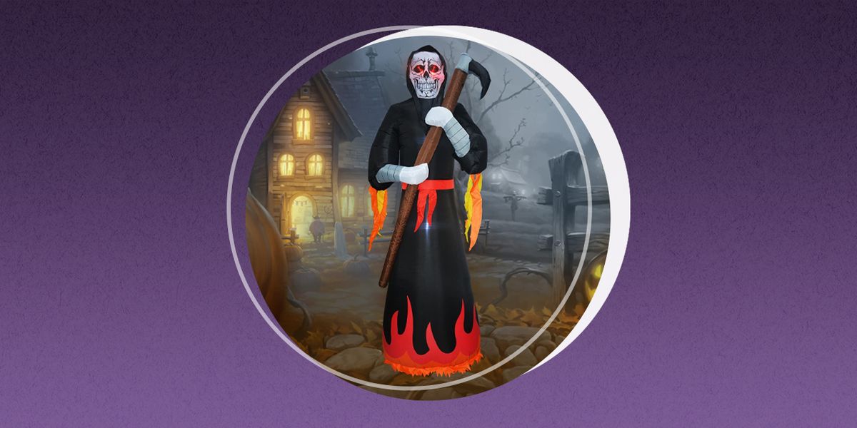 You Can Get an 8-Foot Grim Reaper Inflatable for Your Haunted House