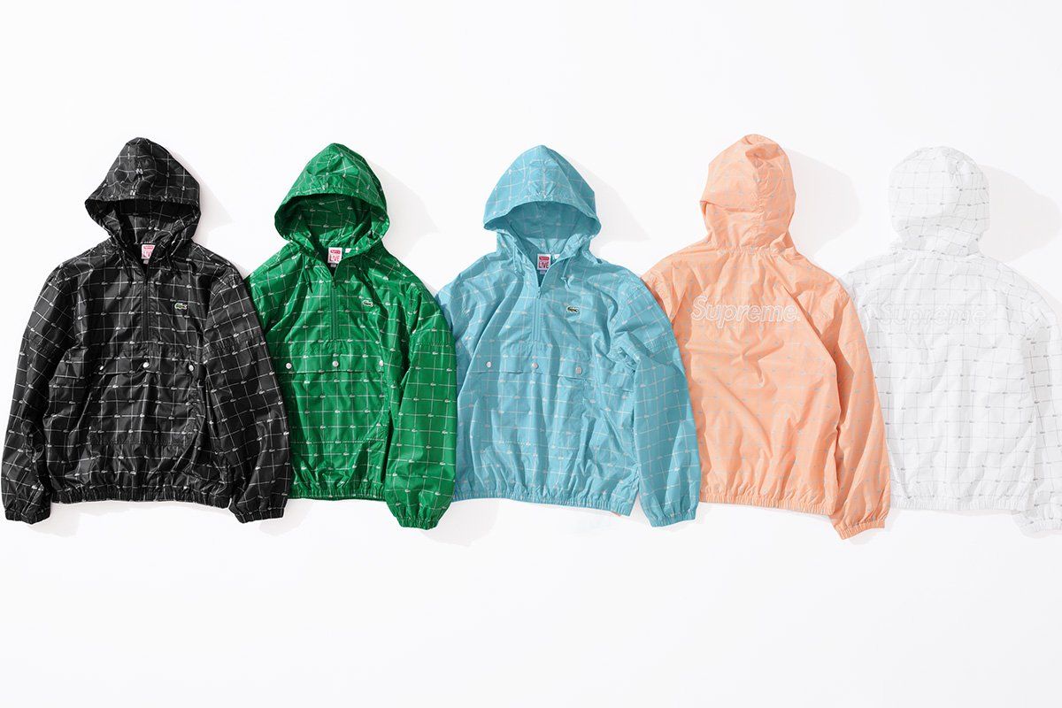 Supreme x lacoste clearance jacket