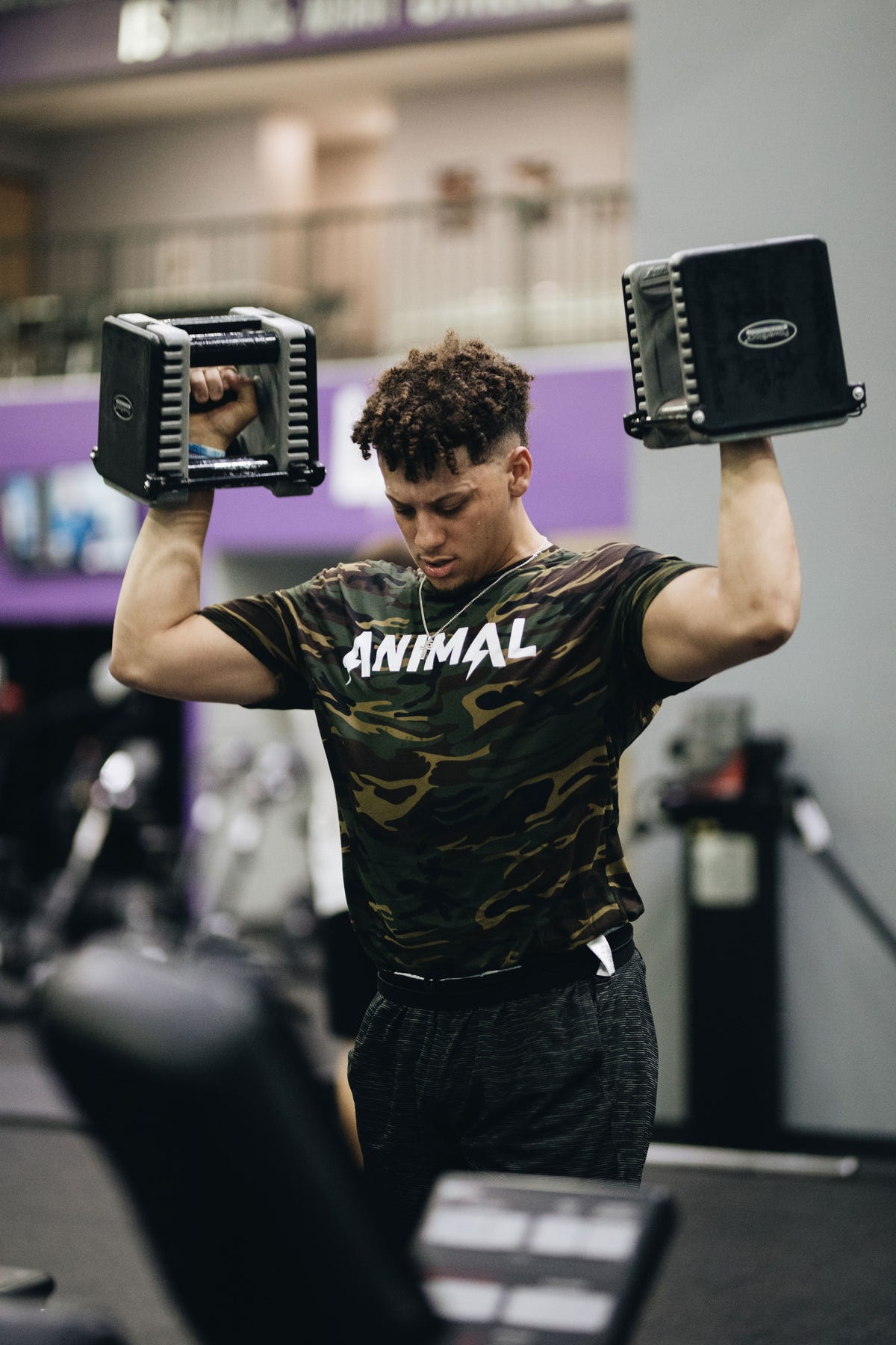 Patrick Mahomes' typical workout and eating habits