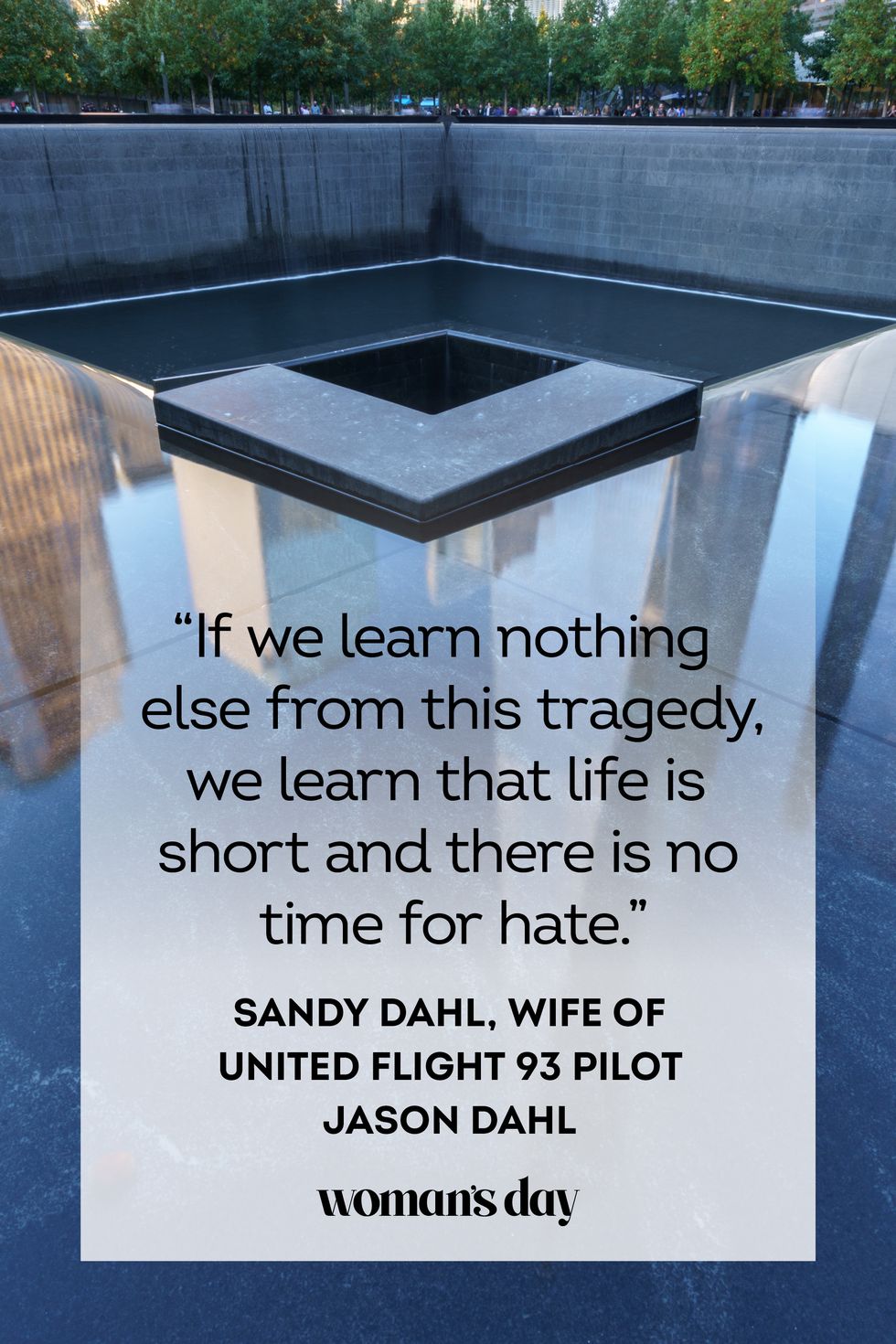 9 11 quotes sandy dahl wife of united flight 93 pilot jason dahl