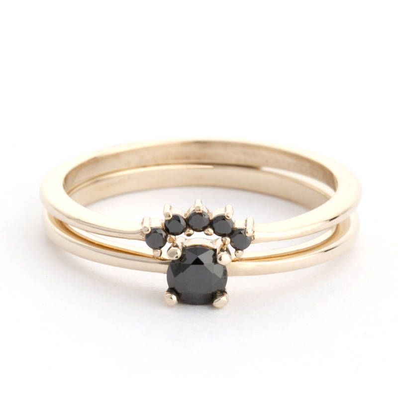 Cute deals black rings