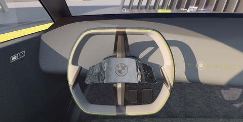 bmw i vision dee concept steering wheel