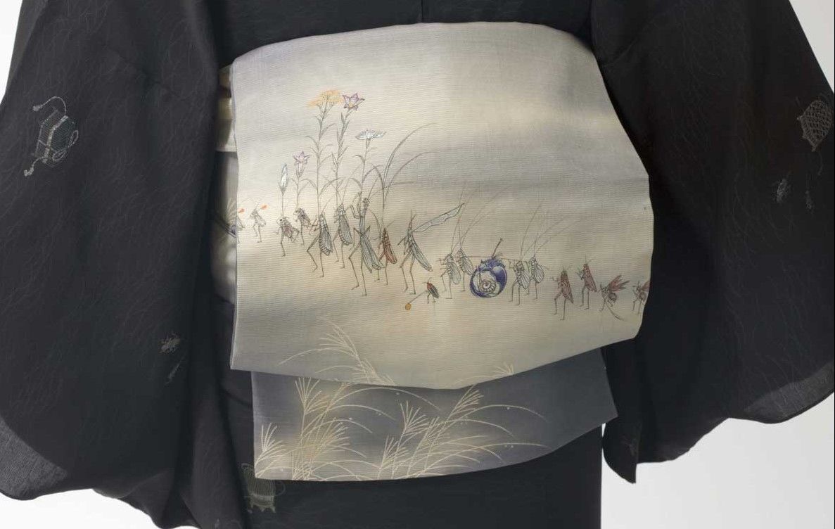 アンティーク着物を知る池田由紀子のおしゃれ提案｜8月・虫す