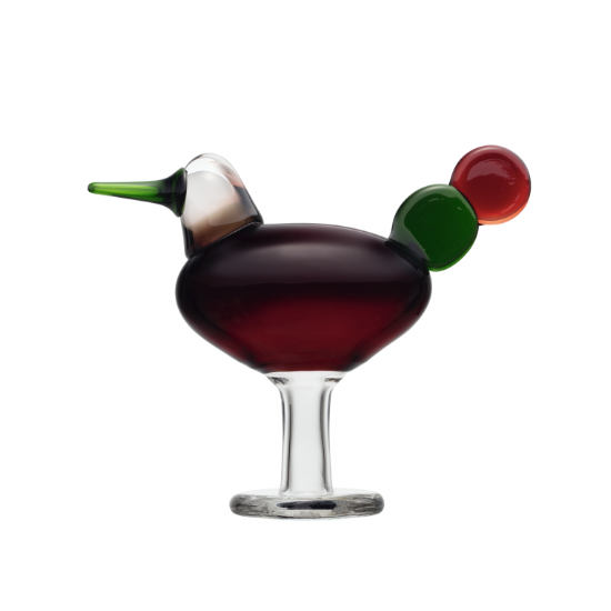 a glass of red drink with a cherry on top