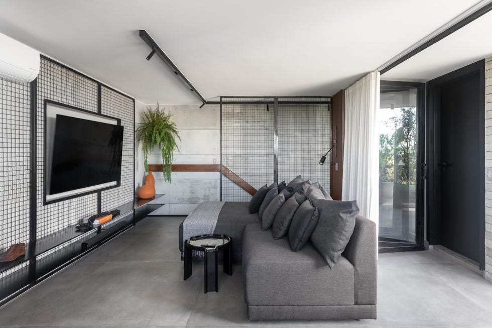estilo industrial y esencia ochentera en este duplex inspirado en los clasicos lofts neoyorquinos