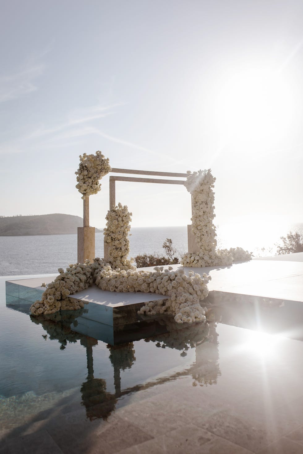 Bella Hunter & Gary Friedman's Shimmering Ibiza Wedding in Photos