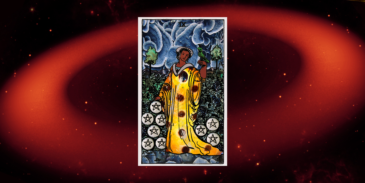 Nine of Pentacles Tarot Card Meaning: Upright, Reversed, Keywords