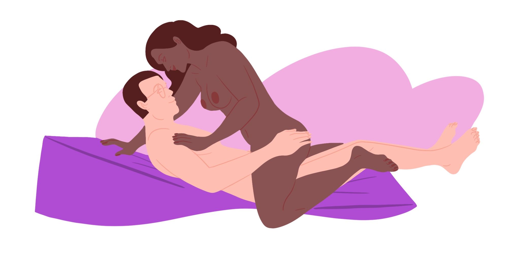 Horse style sex position