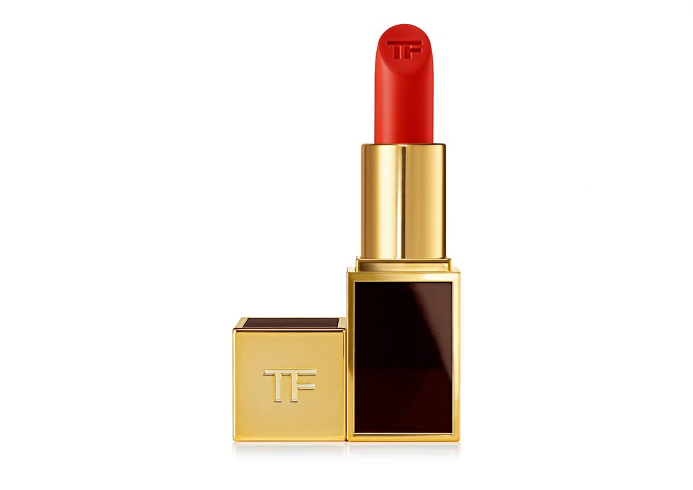 Red, Lipstick, Cosmetics, Orange, Beauty, Yellow, Brown, Pink, Beige, Material property, 