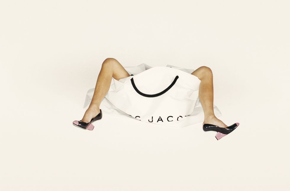 juergen teller,﻿ victoria beckham, legs, bag and shoes, marc jacobs campaign spring summer, 2008