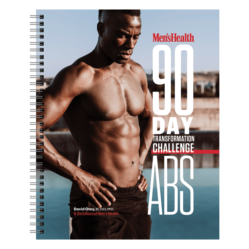 men's health 90day transformation challenge abs